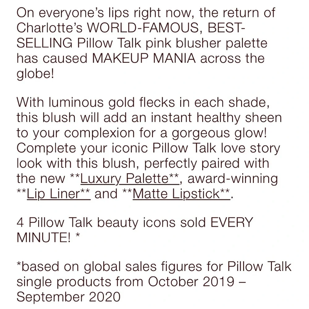 ✨Charlotte Tilbury CHEEK TO CHIC PILLOW TALK SWISH & GLOW BLUSHER